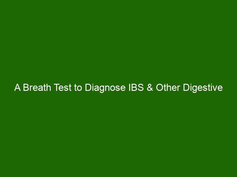 A Breath Test To Diagnose IBS & Other Digestive Issues: The Benefits Of ...