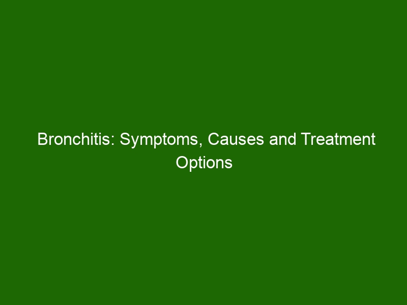 Bronchitis Symptoms Causes And Treatment Options Health And Beauty 5589