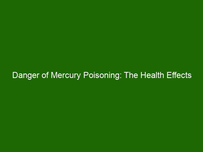 mercury poisoning effects
