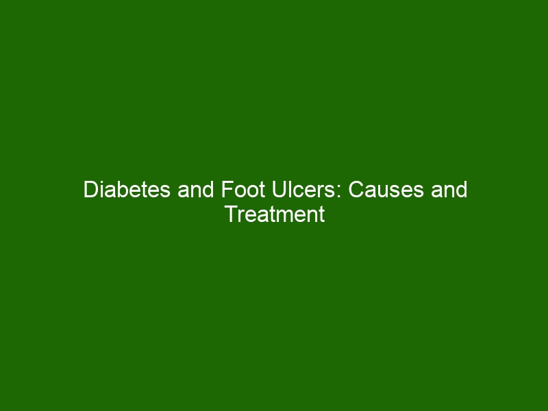 Diabetes and Foot Ulcers: Causes and Treatment - Health And Beauty