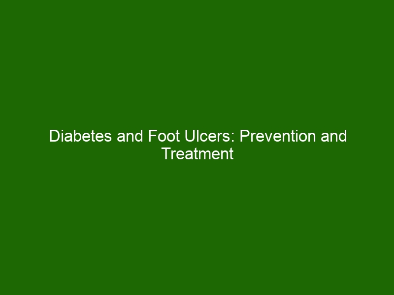 Diabetes and Foot Ulcers: Prevention and Treatment - Health And Beauty