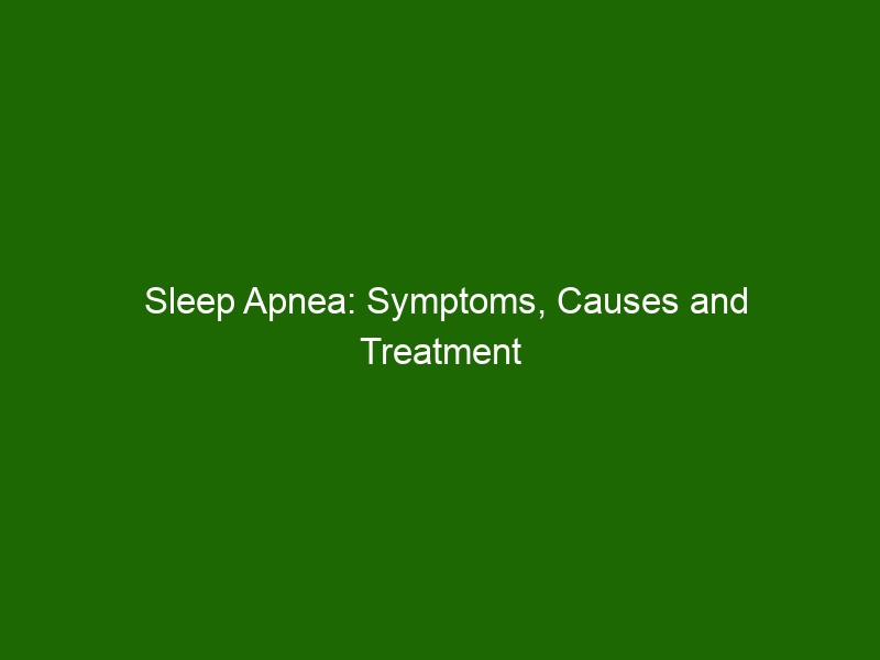 Sleep Apnea: Symptoms, Causes And Treatment Options Explored - Health ...