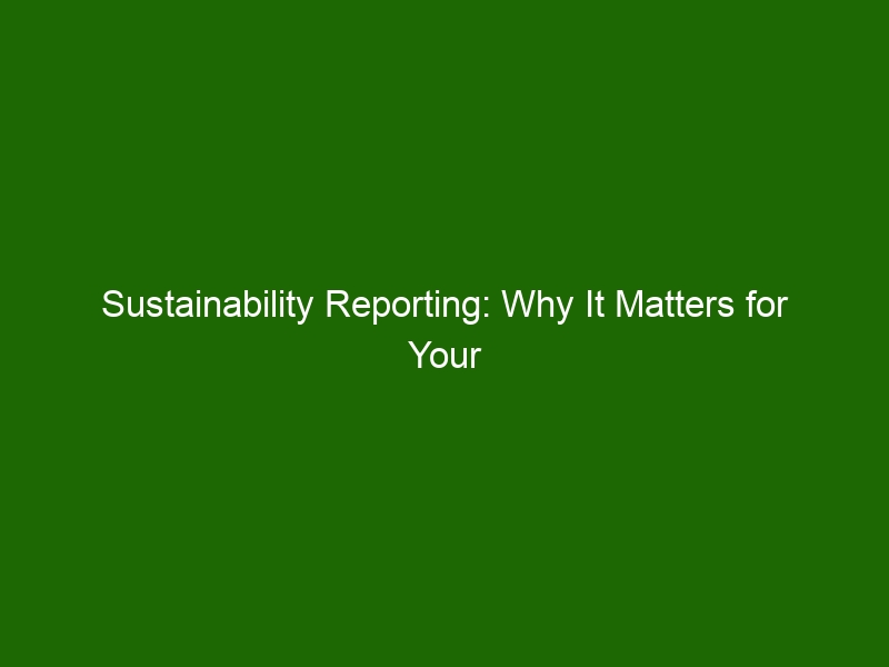 Sustainability Reporting Why It Matters For Your Busines Health And