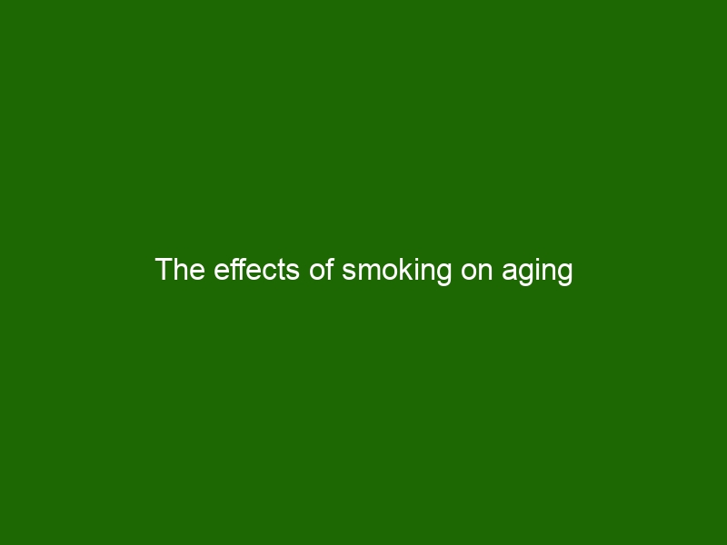 The Effects Of Smoking On Aging Health And Beauty