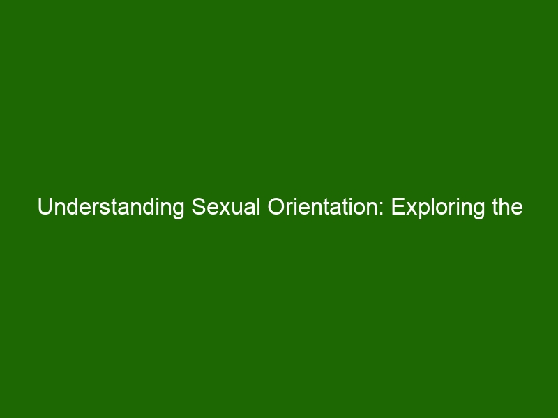 Understanding Sexual Orientation Exploring The Basics Health And Beauty