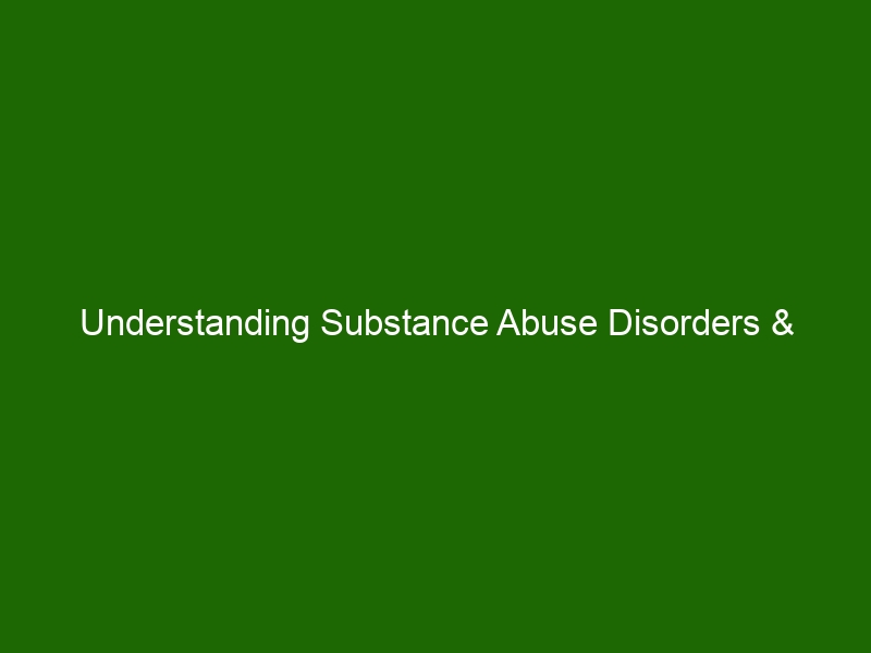 Understanding Substance Abuse Disorders & Treatment Options: A Guide ...