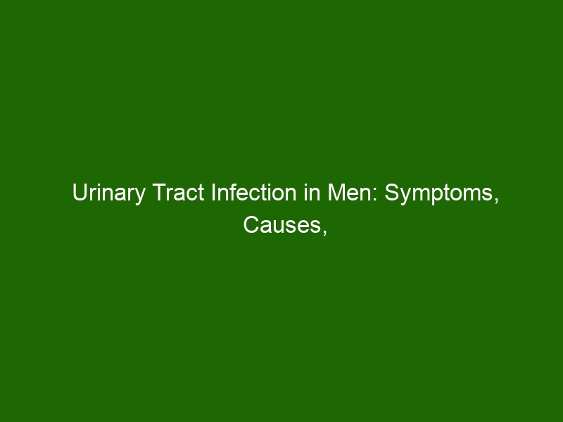 Urinary Tract Infection in Men: Symptoms, Causes, & Treatments - Health ...