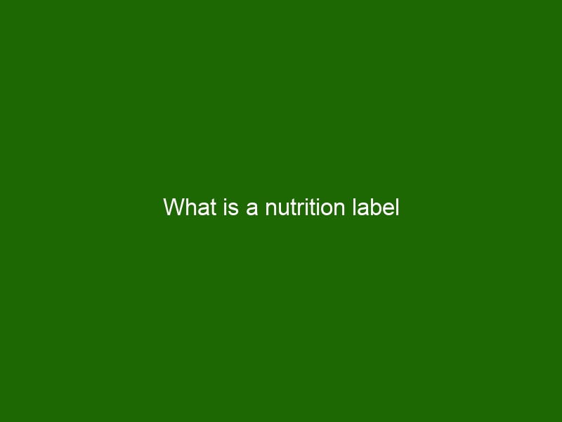 what-is-a-nutrition-label-health-and-beauty