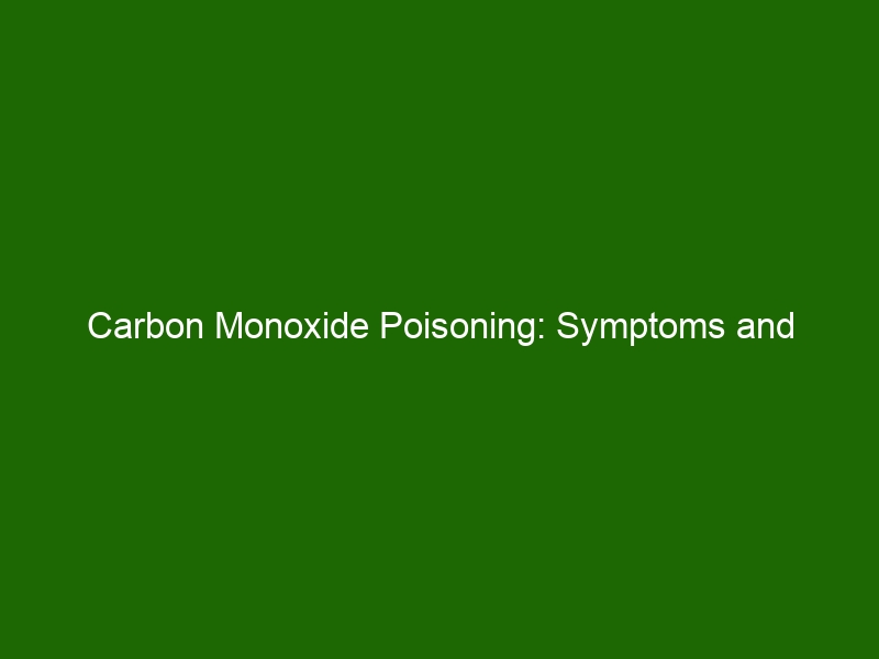 Carbon Monoxide Poisoning: Symptoms And Prevention Tips - Health And Beauty