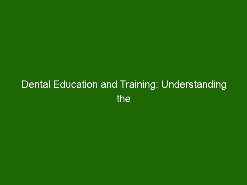 dental-education-and-training-understanding-the-path-to-becoming-a