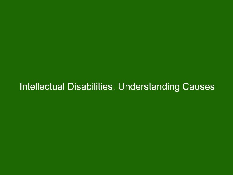 Intellectual Disabilities: Understanding Causes and Caring for Loved ...