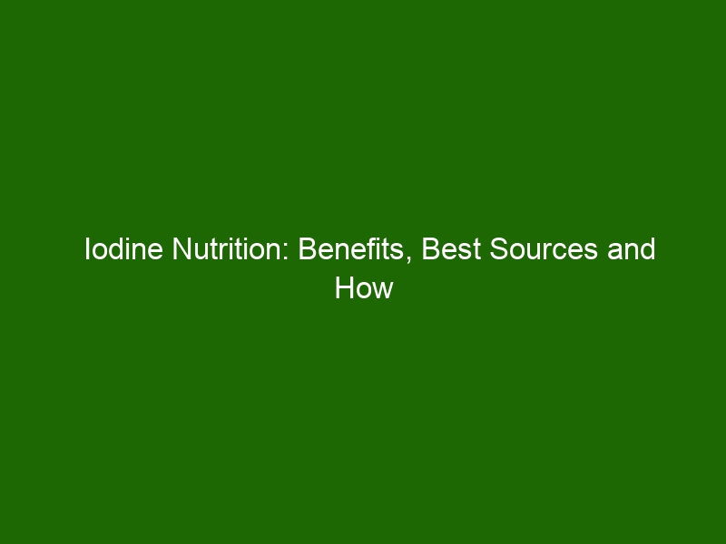 Iodine Nutrition Benefits, Best Sources and How to Add More to Your