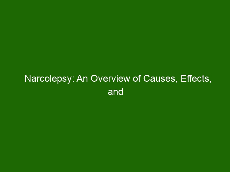 Narcolepsy An Overview of Causes, Effects, and Treatment Options