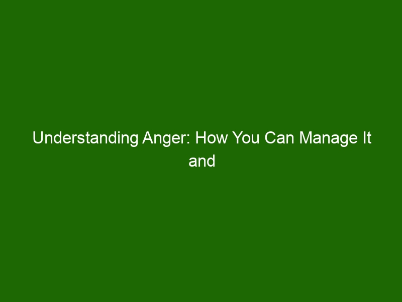 Understanding Anger: How You Can Manage It and Find Inner Peace ...