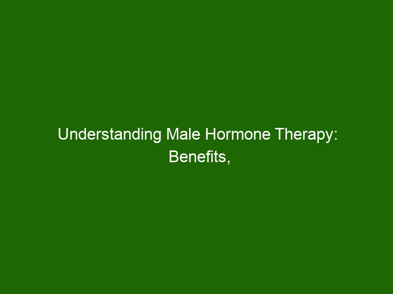 Understanding Male Hormone Therapy: Benefits, Risks, and Options ...