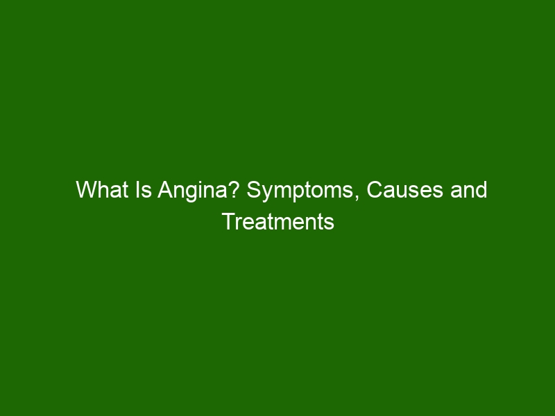 What Is Angina Symptoms Causes And Treatments Health And Beauty